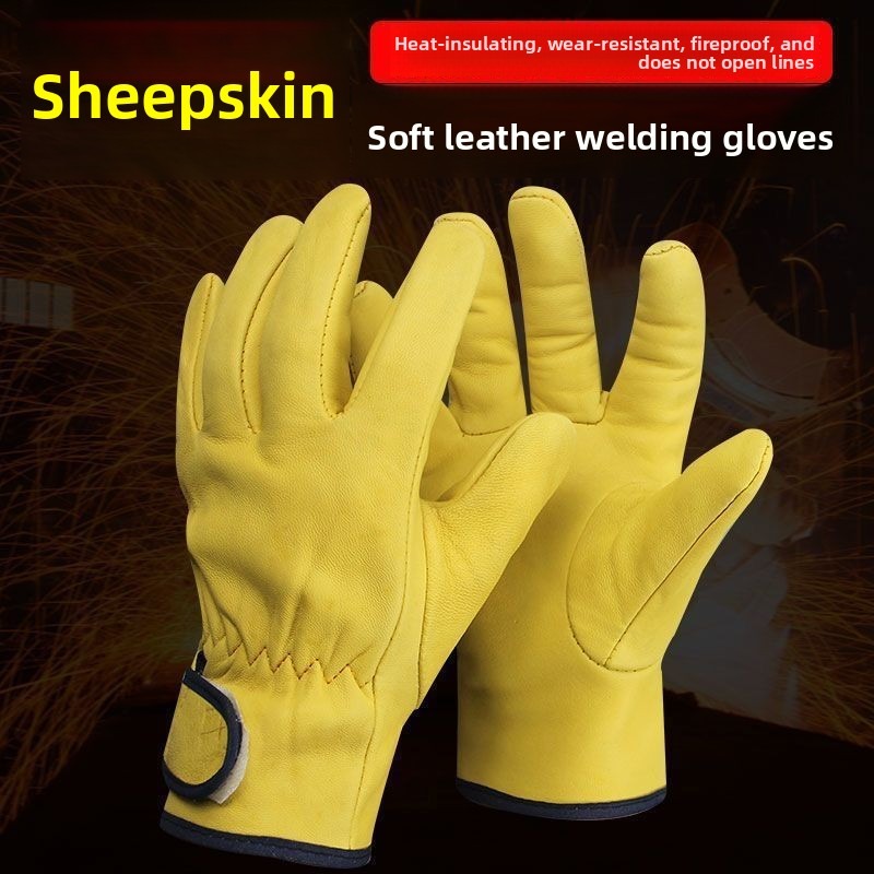 Garden Gloves - Ein Paar Arbeitshandschuhe aus Schafsleder für