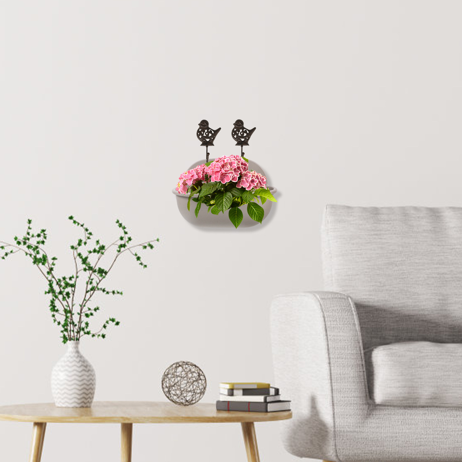 Vertical Planter - Hängender Pflanzentopf für Innen- und Außenwände,
