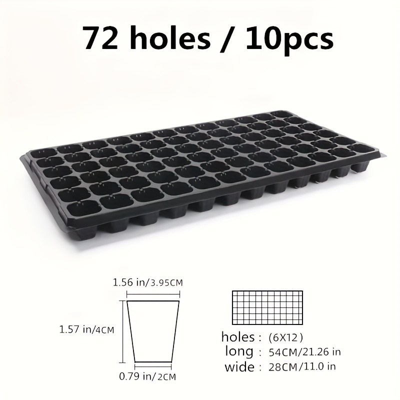 10, Kindergarten-Tablett, Gewä – Seed Starter Tray Bewertung und Preis
