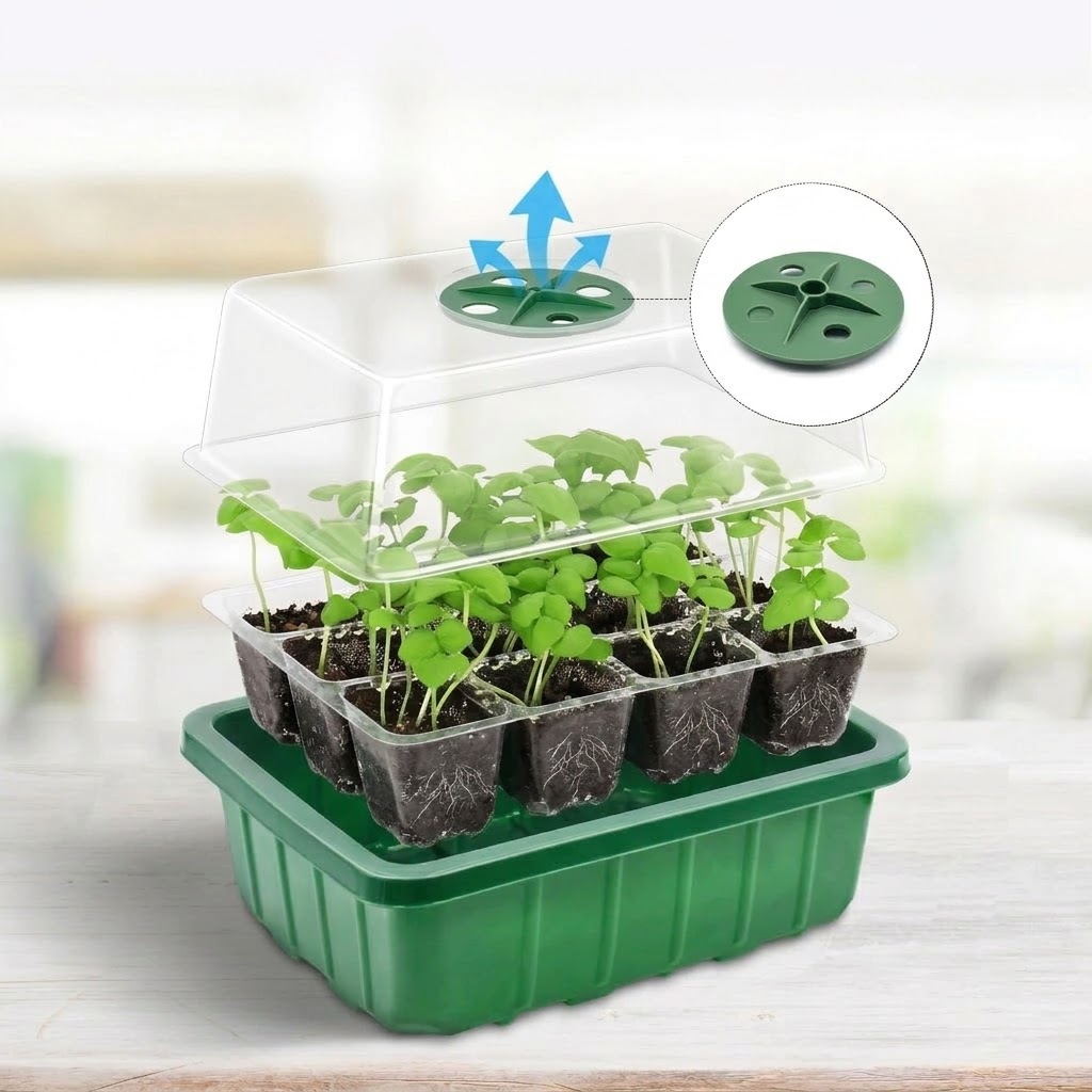 Verstellbare Feuchtigkeitskupp – Seed Starter Tray Bewertung und Preis