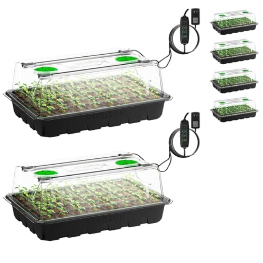 6er-Pack Anzuchtschalen für de – Seed Starter Tray Bewertung und Preis
