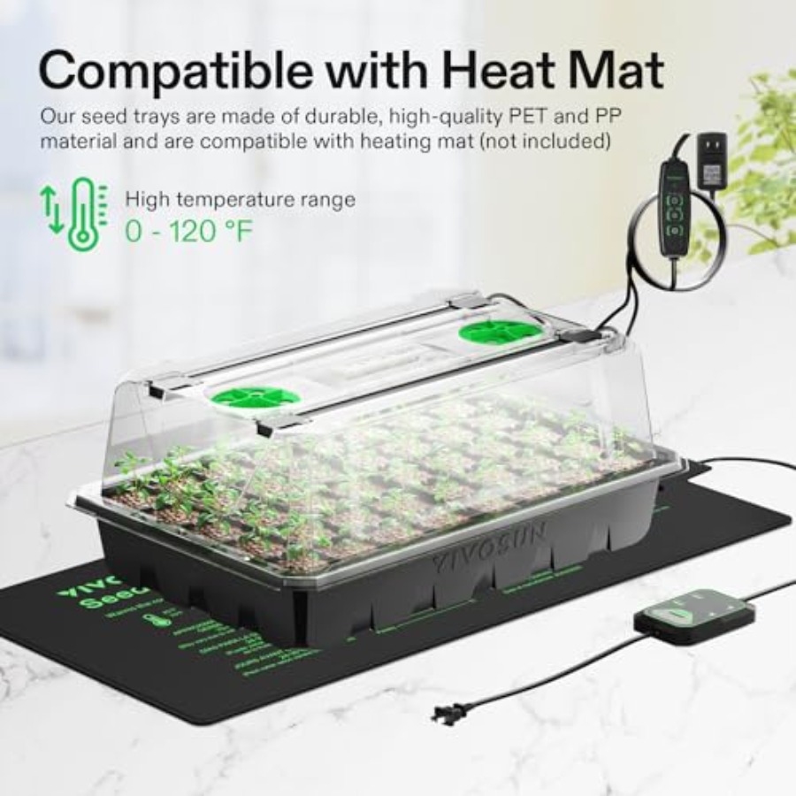 6er-Pack Anzuchtschalen für de – Seed Starter Tray Bewertung und Preis