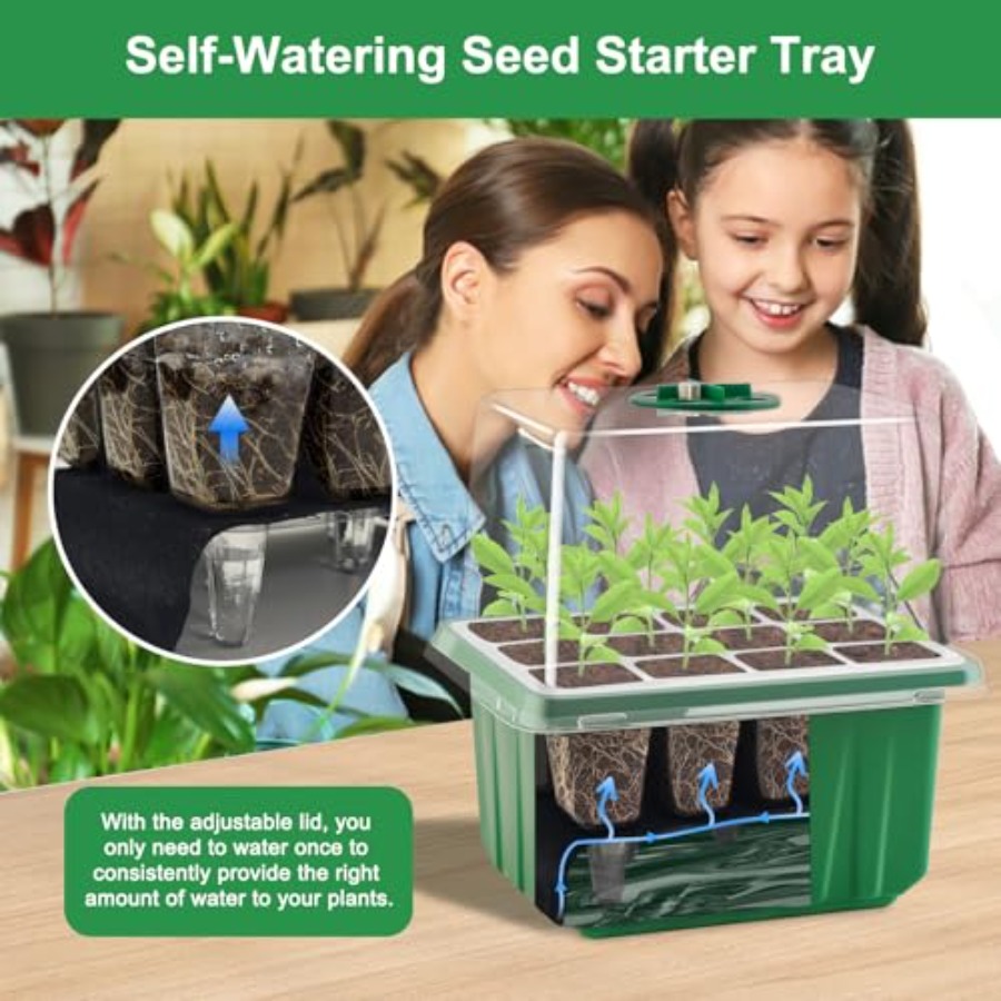 Anzuchtschale mit Beleuchtung, – Seed Starter Tray Bewertung und Preis