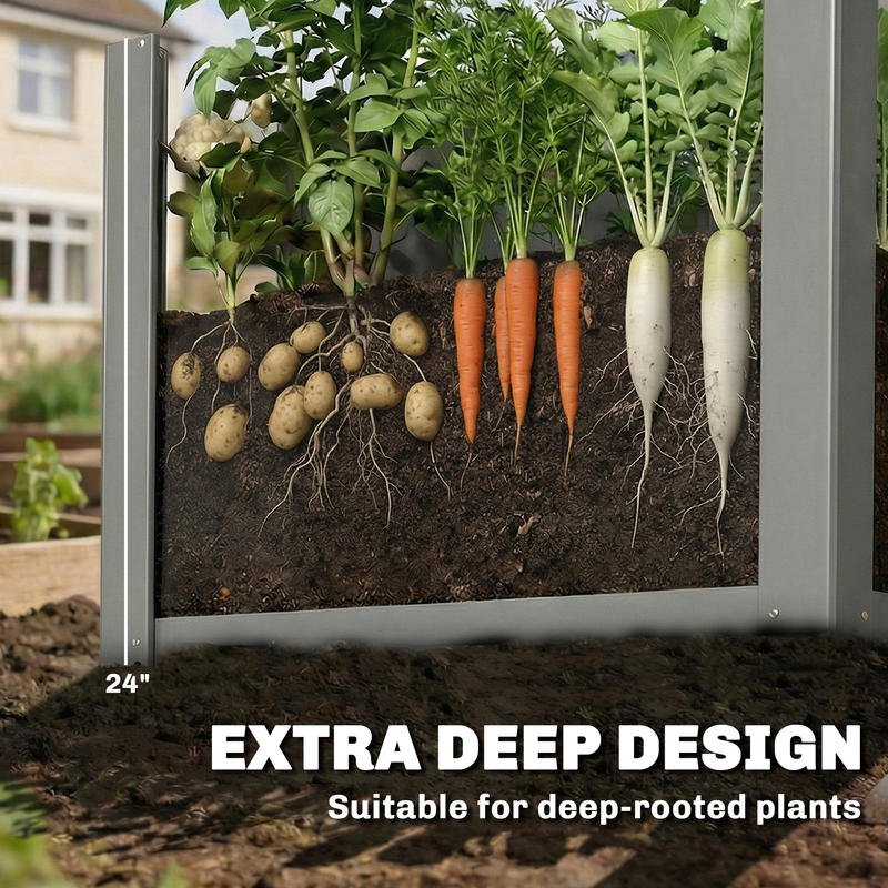 Outsunny Hochbeet aus verzinkt – Garden Gloves Bewertung und Preis