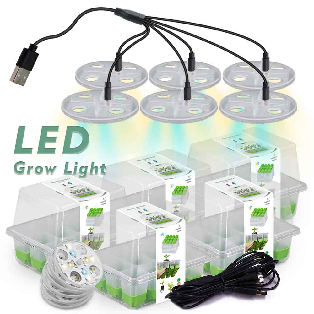 LED wachsen Licht Sämling Star – Seed Starter Tray Bewertung und Preis