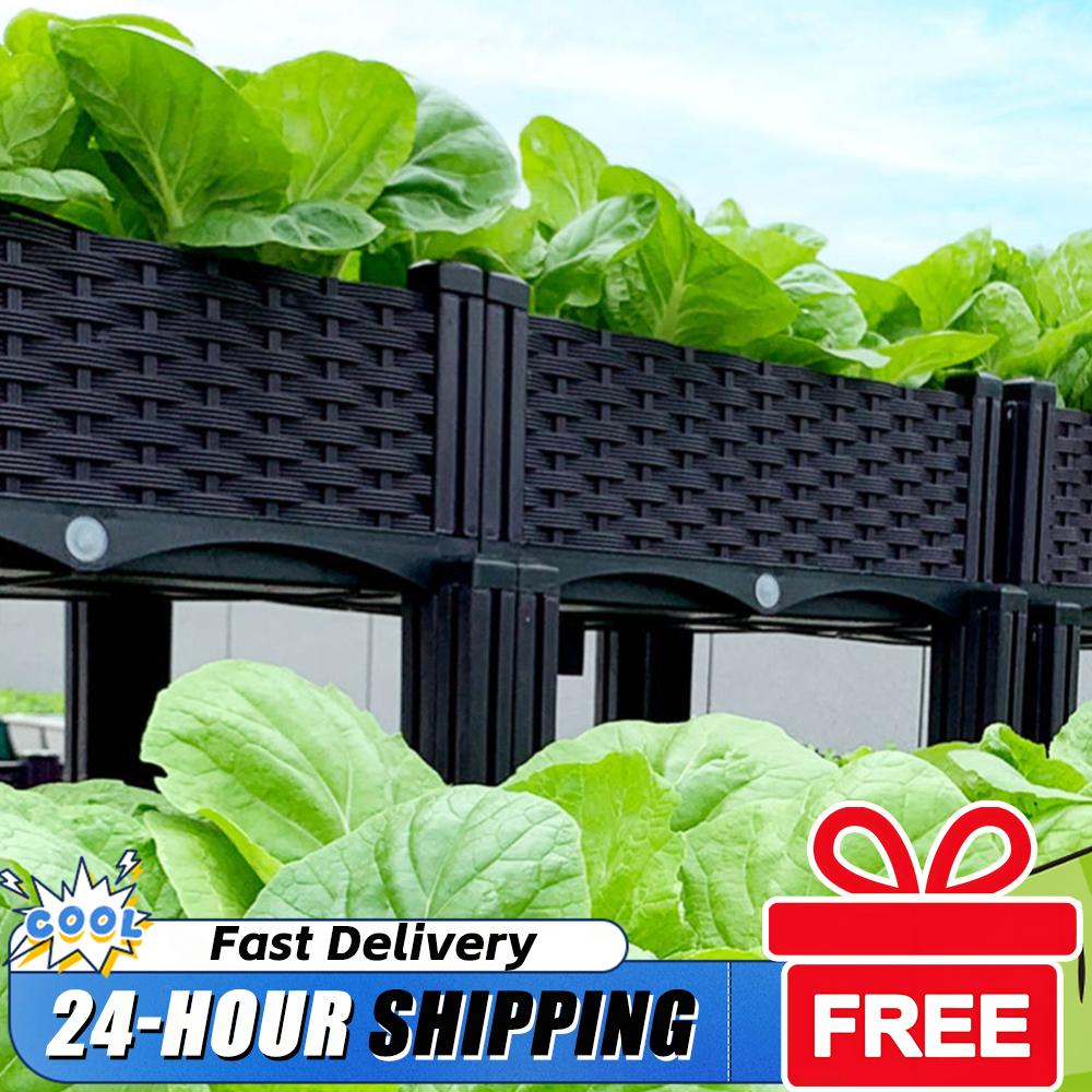 Kunststoff-Hochbeet mit Beinen – Raised Garden Bed Bewertung und Preis